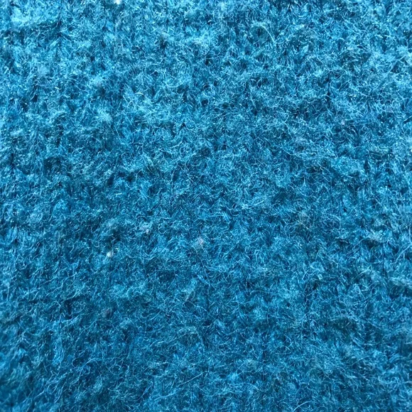 Mickey Mouse Vintage Wool BlueTeal Sweater Junior Size Small Cartoon Character - Picture 5 of 6